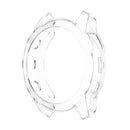 For Garmin Epix Gen2 Non-full Coverage Hollow TPU Watch Case(Transparent White)