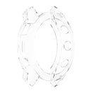 For Garmin Epix Gen2 Non-full Coverage Hollow TPU Watch Case(Transparent White)