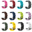 For Garmin Fenix 5 Plus 22mm Silicone Sport Pure Color Watch Band(Orange)
