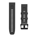 For Garmin Fenix 7X 26mm Silicone Sport Pure Color Watch Band(Red)