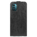 For Nokia G11 / G21 R64 Texture Single Vertical Flip Leather Phone Case(Black)