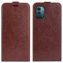 For Nokia G11 / G21 R64 Texture Single Vertical Flip Leather Phone Case(Brown)