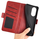 For Honor X7 Dual-side Magnetic Buckle Leather Phone Case(Red)