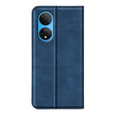 For Honor X7 Retro-skin Magnetic Suction Leather Phone Case(Dark Blue)