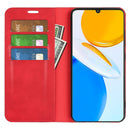 For Honor X7 Retro-skin Magnetic Suction Leather Phone Case(Red)