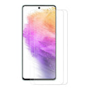2 PCS For Samsung Galaxy A73 5G ENKAY 0.26mm 9H 2.5D Tempered Glass Film