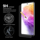 2 PCS For Samsung Galaxy A73 5G ENKAY 0.26mm 9H 2.5D Tempered Glass Film