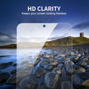 2 PCS For Samsung Galaxy A73 5G ENKAY 0.26mm 9H 2.5D Tempered Glass Film