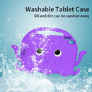 For iPad Air 3 10.5 2019 / Pro 10.5 Octopus Style EVA + PC Tablet Case with Strap(Purple)