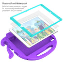 For iPad Air 3 10.5 2019 / Pro 10.5 Octopus Style EVA + PC Tablet Case with Strap(Purple)