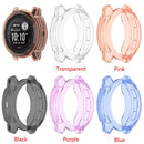 For Garmin Instinct 2 Shockproof TPU Soft Watch Protective Case(Purple)