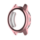 For Garmin Venu 2 Plus Shock-Proof Semi-Surrounded TPU Plating Watch Case(Transparent)