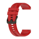 For Honor Watch GS3 22mm Vertical Silicone Watch band(Red)