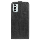 For Samsung Galaxy M23 5G R64 Texture Single Vertical Flip Leather Phone Case(Black)