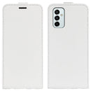 For Samsung Galaxy M23 5G R64 Texture Single Vertical Flip Leather Phone Case(White)