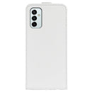 For Samsung Galaxy M23 5G R64 Texture Single Vertical Flip Leather Phone Case(White)