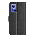 For OPPO Realme GT Neo 3 Dual-side Magnetic Buckle Leather Phone Case(Black)