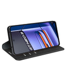 For OPPO Realme GT Neo 3 Retro-skin Magnetic Suction Leather Phone Case(Black)