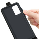 For OPPO Realme GT Neo 3 R64 Texture Vertical Flip Leather Phone Case(Black)