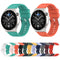 For Huawei Watch GT 3 Pro 46mm 22mm Protruding Head Silver Buckle Silicone Watch Band(Gray)