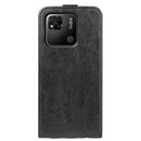 For Xiaomi Redmi 10A R64 Texture Vertical Flip Leather Phone Case(Black)