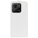 For Xiaomi Redmi 10A R64 Texture Vertical Flip Leather Phone Case(White)