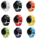 For Garmin Fenix 5S Plus 20mm Silicone Watch Band(White)