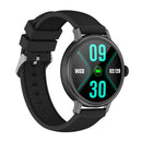 CF90 1.19 inch Silicone Watchband Color Screen Smart Watch(Black)