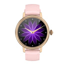 CF90 1.19 inch Silicone Watchband Color Screen Smart Watch(Pink)