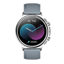 CF85 1.32 inch Silicone Watchband Color Screen Smart Watch(Silver)