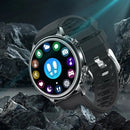 CF85 1.32 inch Silicone Watchband Color Screen Smart Watch(Silver)