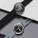 CF85 1.32 inch Silicone Watchband Color Screen Smart Watch(Silver)