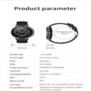 CF85 1.32 inch Silicone Watchband Color Screen Smart Watch(Silver)