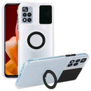 For Xiaomi Redmi Note 11 Pro Global Sliding Camshield TPU Phone Case with Ring Holder(Black)