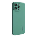 ENKAY Liquid Silicone Phone Case for iPhone 13 Pro Max(Dark Green)