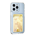 Card Bag Shockproof Transparent Phone Case For iPhone 13 Pro