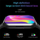 LY008 Max 1.9 inch Silicone Watchband Color Screen Smart Watch(Pink)