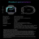 LY008 Max 1.9 inch Silicone Watchband Color Screen Smart Watch(Pink)