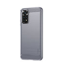 For Xiaomi Redmi Note 11 4G Global / Note 11S 4G MOFI Gentleness Brushed Carbon Fiber TPU Case(Gray)