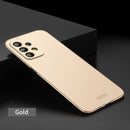 For Samsung Galaxy A33 5G MOFI Frosted PC Ultra-thin Hard Phone Case(Gold)