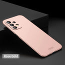 For Samsung Galaxy A33 5G MOFI Frosted PC Ultra-thin Hard Phone Case(Rose gold)
