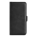 For Alcatel 1B 2022 Dual-side Magnetic Buckle Horizontal Flip Leather Phone Case(Black)
