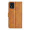 For Alcatel 1B 2022 Dual-side Magnetic Buckle Horizontal Flip Leather Phone Case(Yellow)