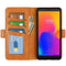 For Alcatel 1B 2022 Dual-side Magnetic Buckle Horizontal Flip Leather Phone Case(Yellow)