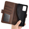For Alcatel 1B 2022 Dual-side Magnetic Buckle Horizontal Flip Leather Phone Case(Brown)