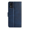 For Alcatel 1B 2022 Dual-side Magnetic Buckle Horizontal Flip Leather Phone Case(Dark Blue)