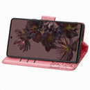 For Google Pixel 7 Pro 5G Butterfly Love Flower Embossed Leather Phone Case(Pink)