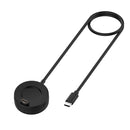 For Garmin Fenix 5 Plus Type-C / USB-C Interface Watch Charger With Data Function(Black)