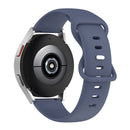 For Honor Magic Watch 2 42mm 20mm Solid Color Silicone Watch Band(Rock Cyan)