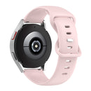 For Honor Magic Watch 2 42mm 20mm Solid Color Silicone Watch Band(Pink)